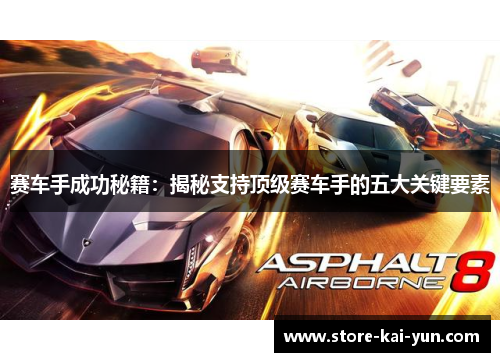 赛车手成功秘籍：揭秘支持顶级赛车手的五大关键要素