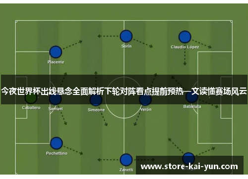 今夜世界杯出线悬念全面解析下轮对阵看点提前预热一文读懂赛场风云 今夜世界杯出线悬念全面解析下轮对阵看点提前预热一文读懂赛场风云